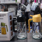 470ml Kitchen Glass Oil Sprayer Bottle | 2‑in‑1 Olive Oil Dispenser | Transparent Premium Quality ( Random Colour)