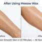 Meeoow Club 10 Min Painless Body Wax Orange Hair Removal Powder for Women