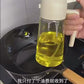 470ml Kitchen Glass Oil Sprayer Bottle | 2‑in‑1 Olive Oil Dispenser | Transparent Premium Quality ( Random Colour)